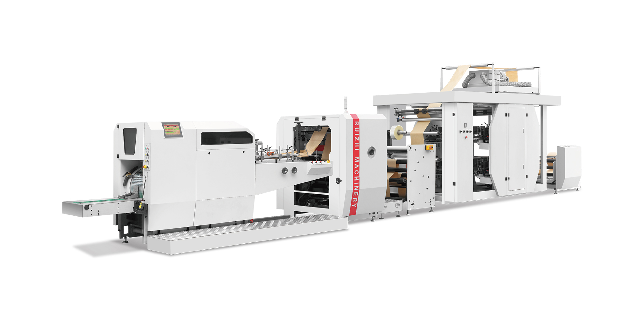 高效協(xié)同,鑄就包裝新勢力——G350J尖底紙袋機連印刷機 G350J尖底紙袋機連印刷機