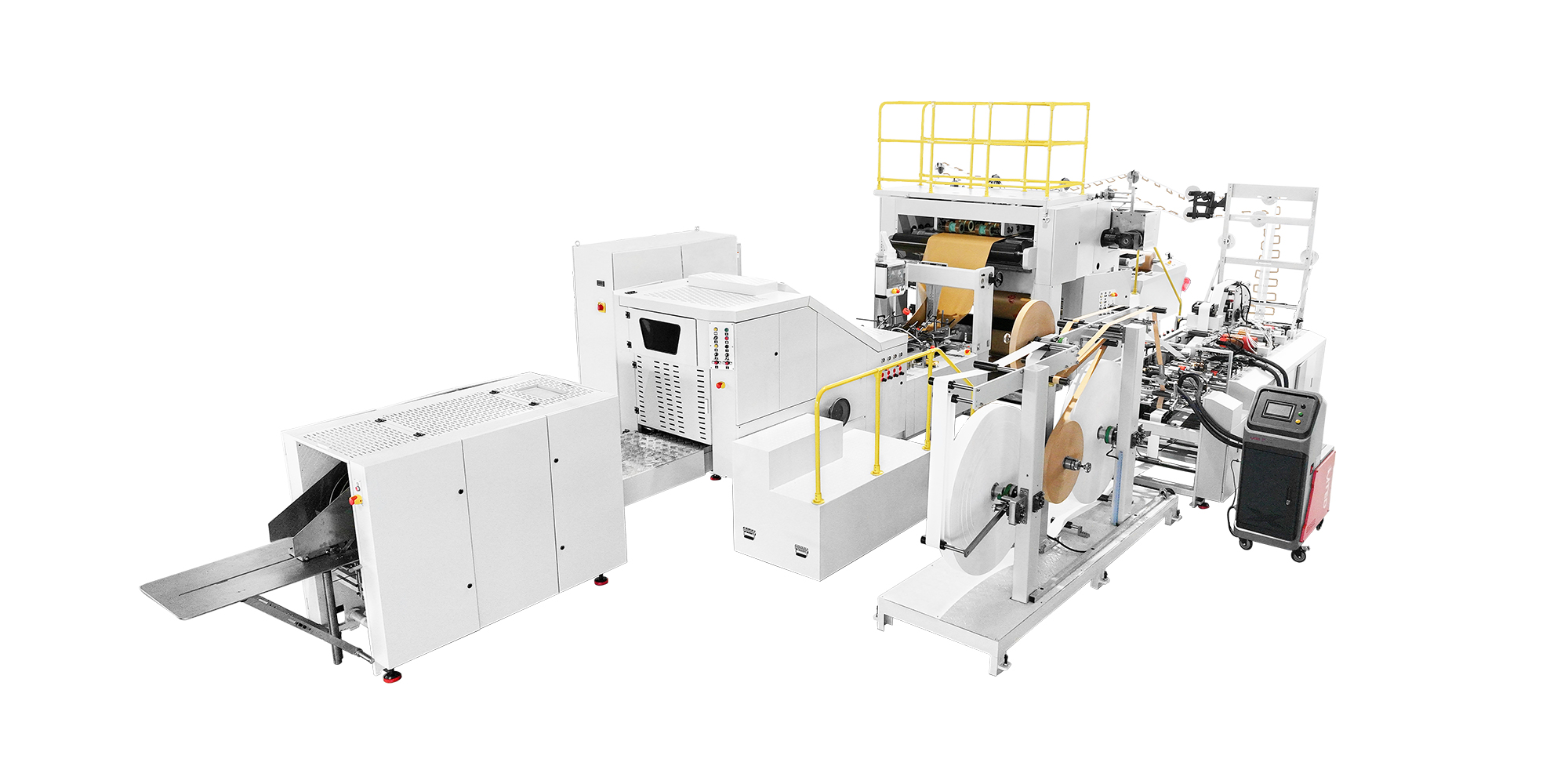 RZFD-330F扁繩手提袋方底紙袋機