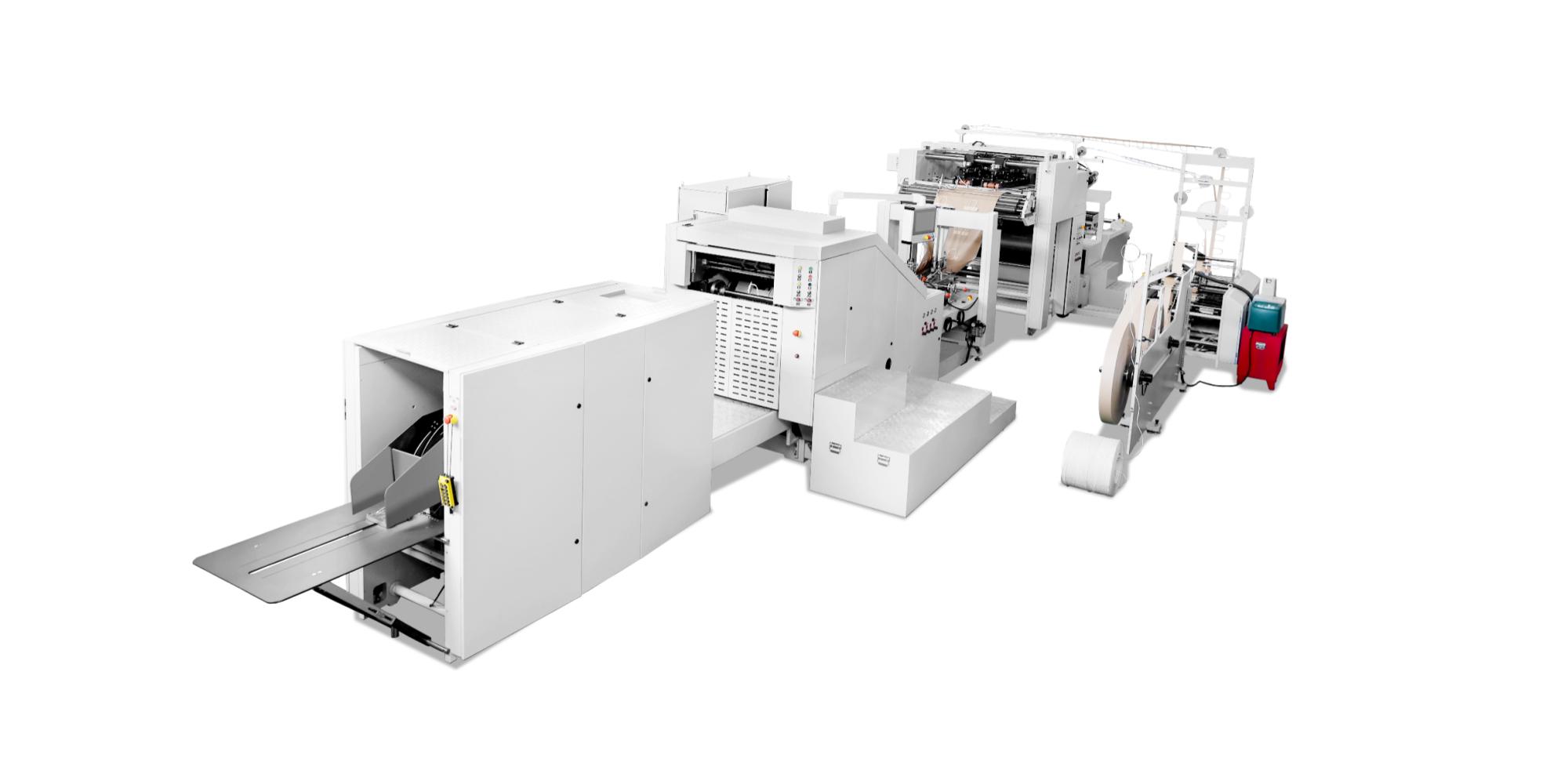 RZFD-250T圓繩手提紙袋機聯體印刷機