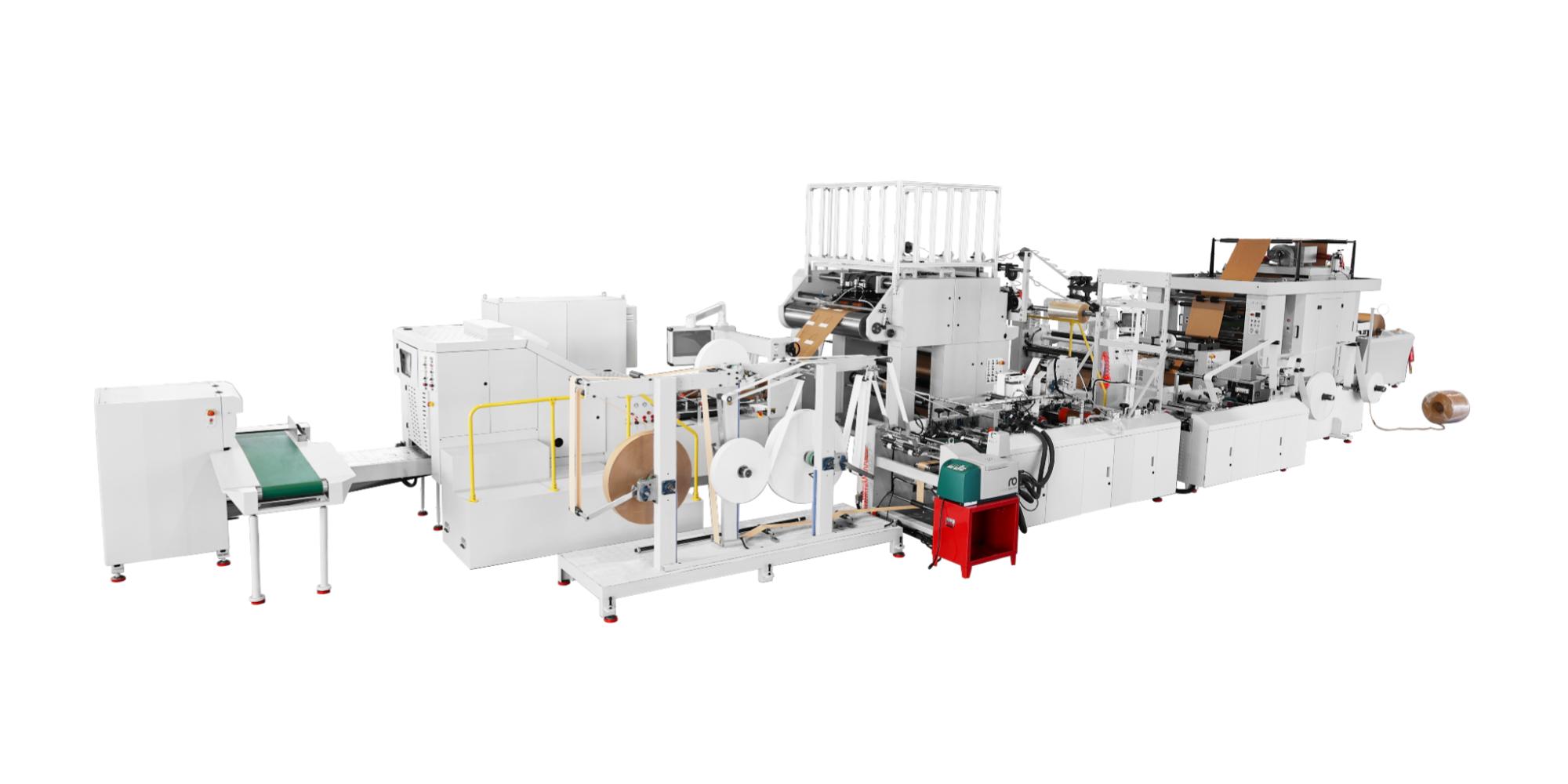 RZFD-450ATF圓扁一體手提袋方底紙袋機