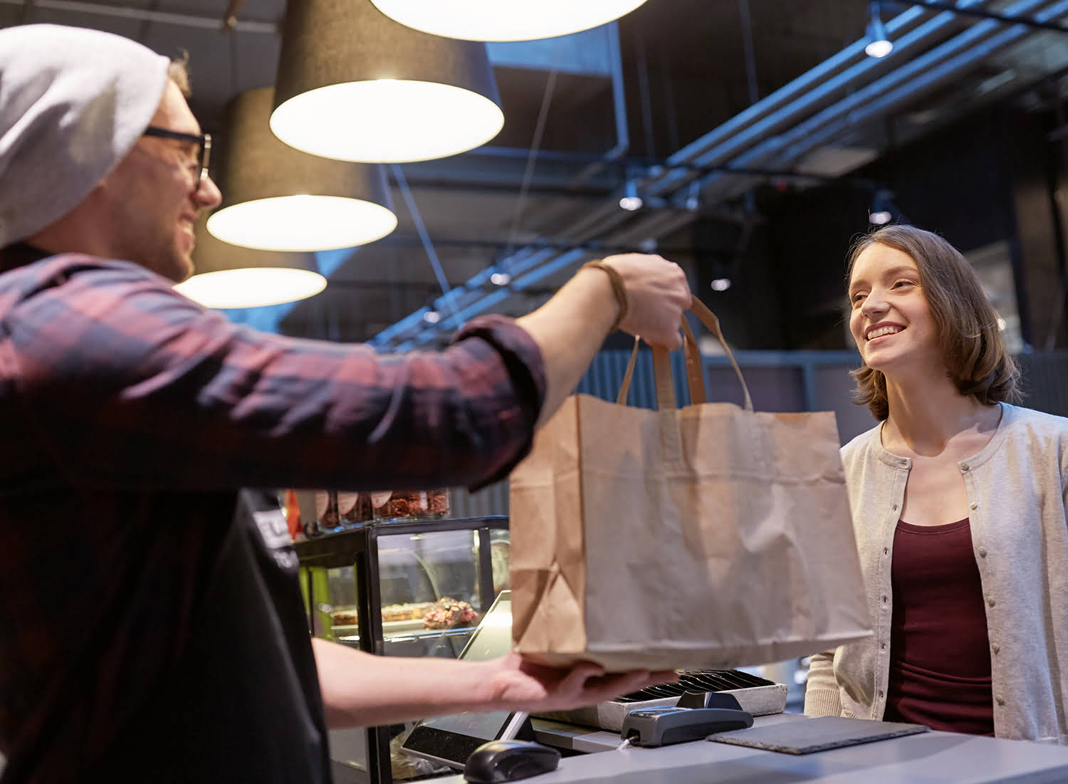 外賣一體手提袋紙袋機(jī)連印刷機(jī)