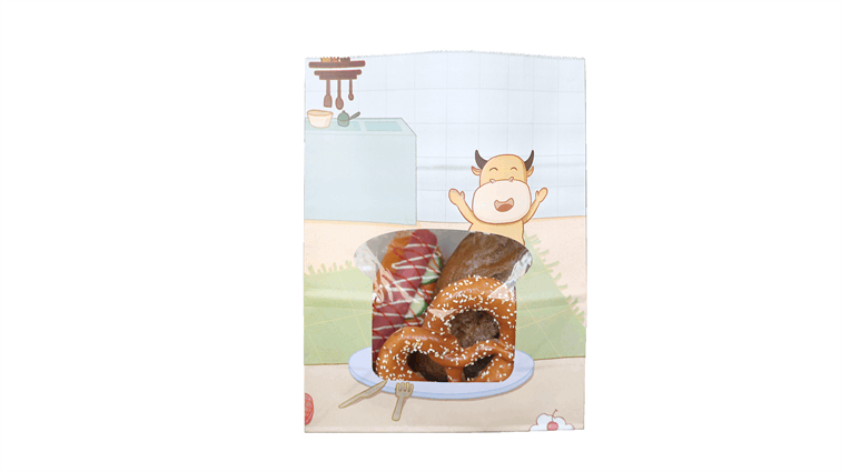 開窗面包袋紙袋機