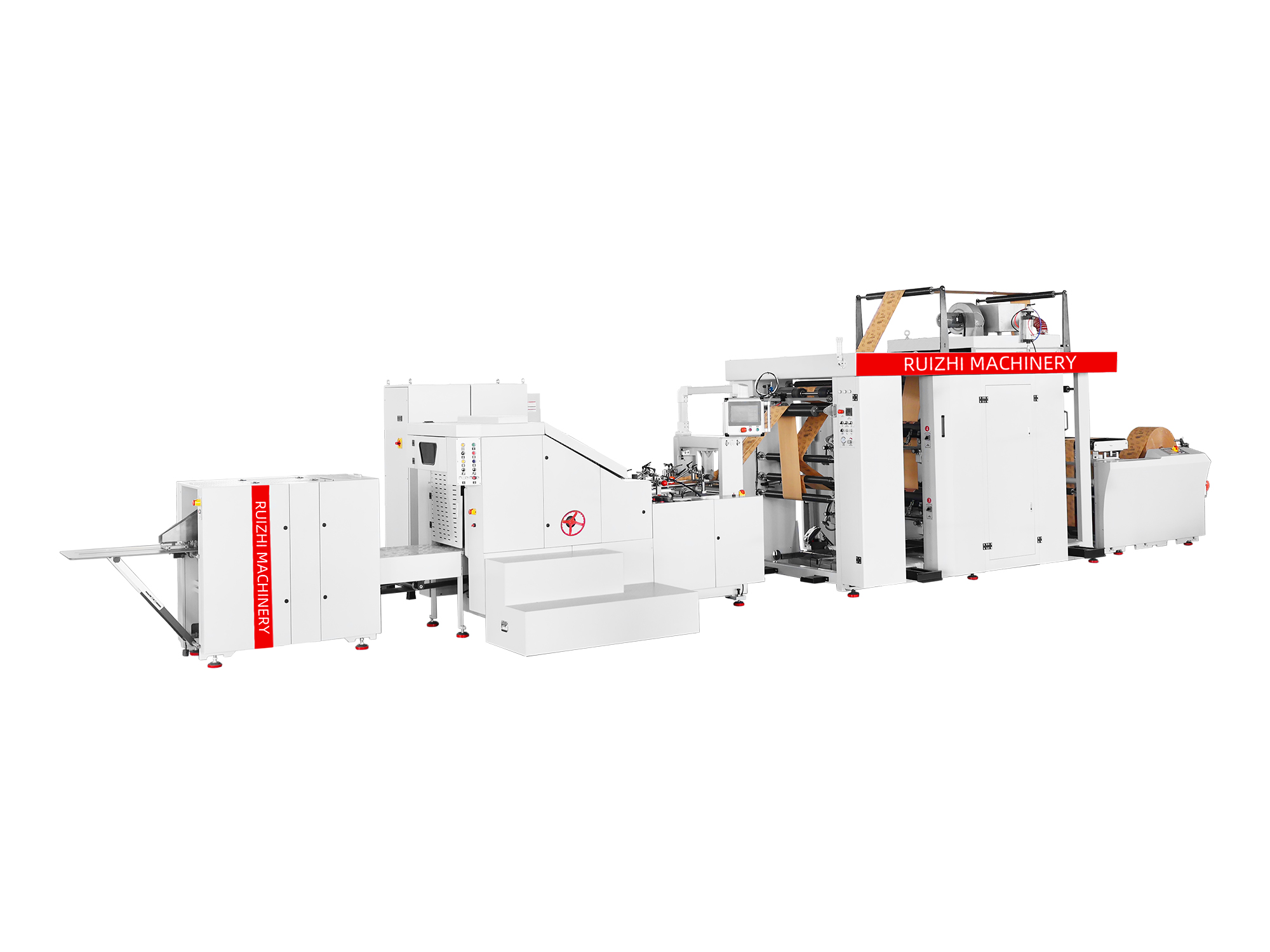 RZFD - 190方底連印刷紙袋機