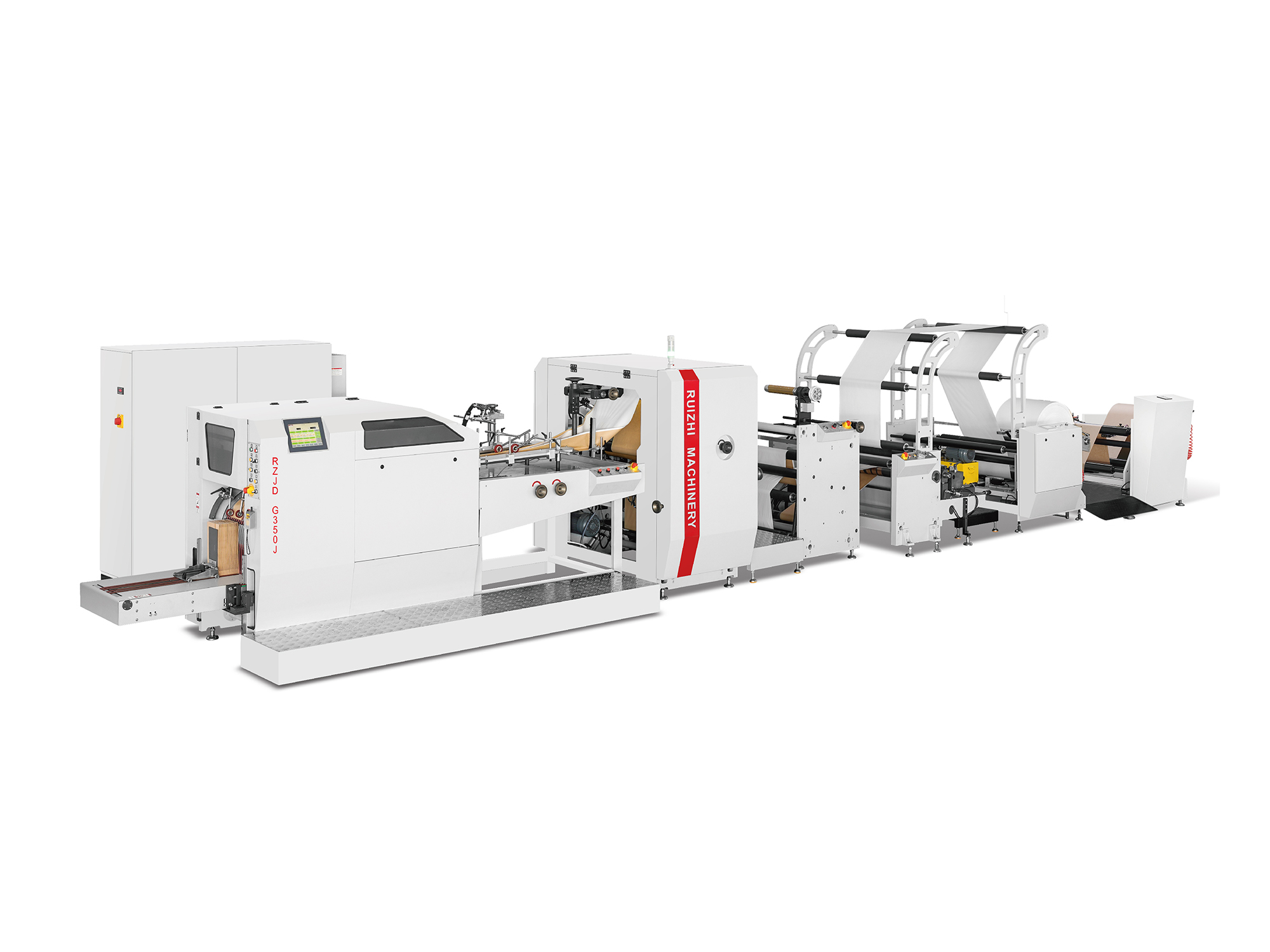 RZJD-G350J(2PLY)尖底紙袋制造機