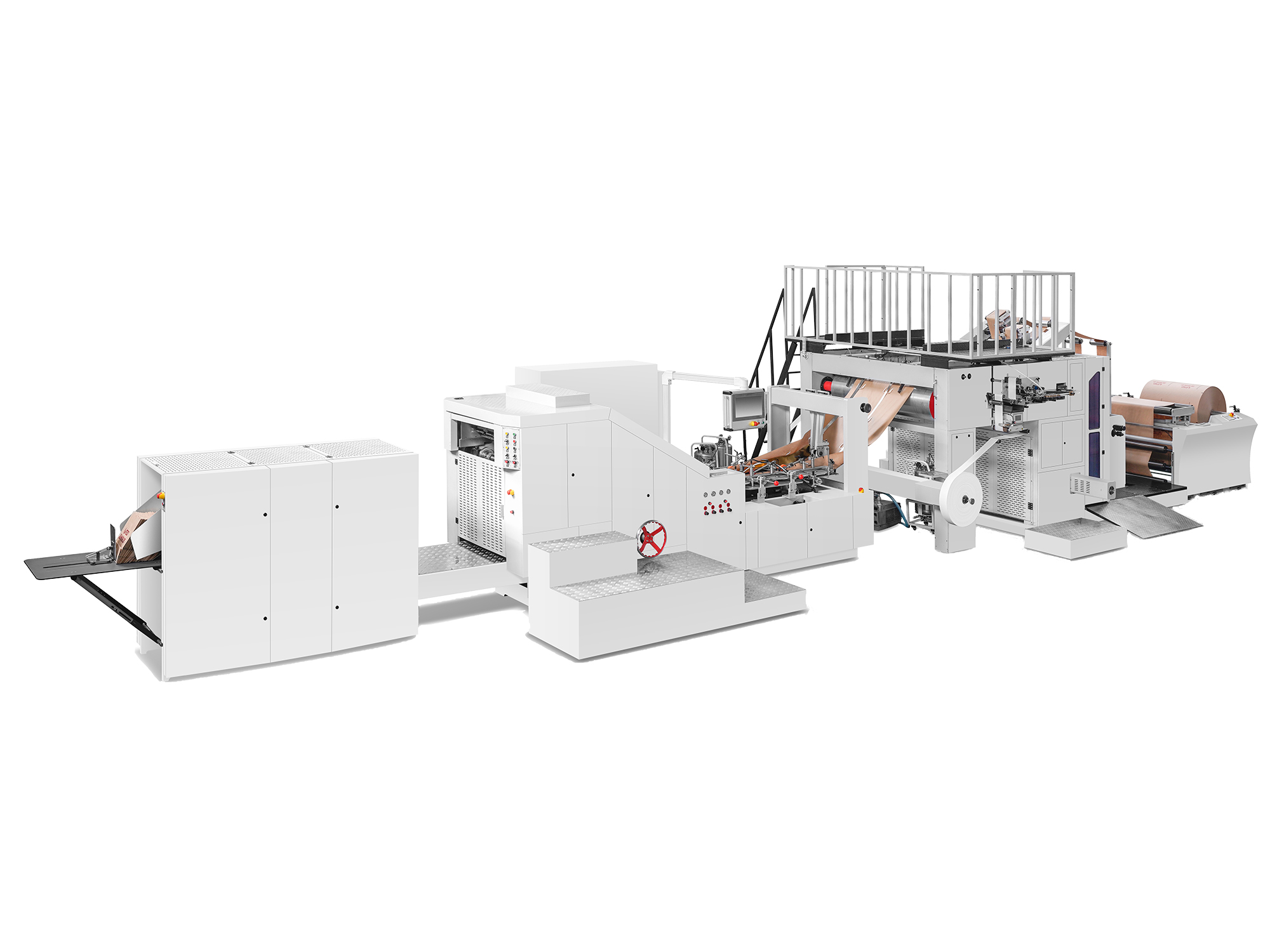 RZFD - 450A(IF)扁繩內折方底紙袋機