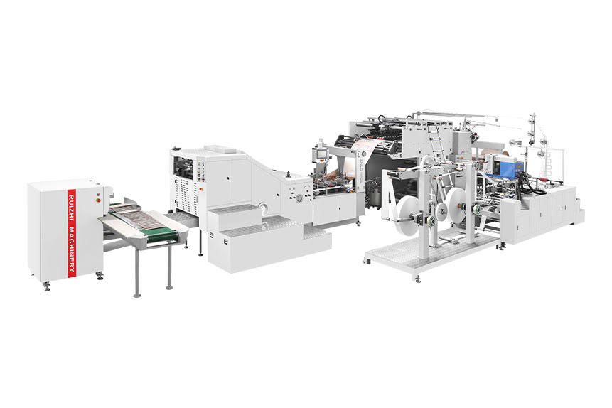 RZFD-330F扁繩手提袋方底紙袋機