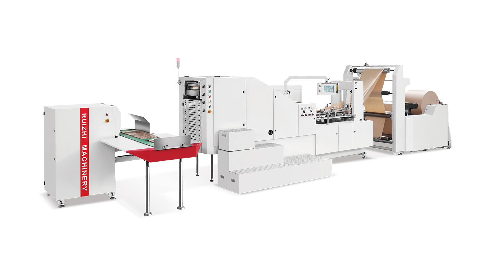 銳志機械RZFD-330全自動高速方底紙袋機：助力環(huán)保解決方案