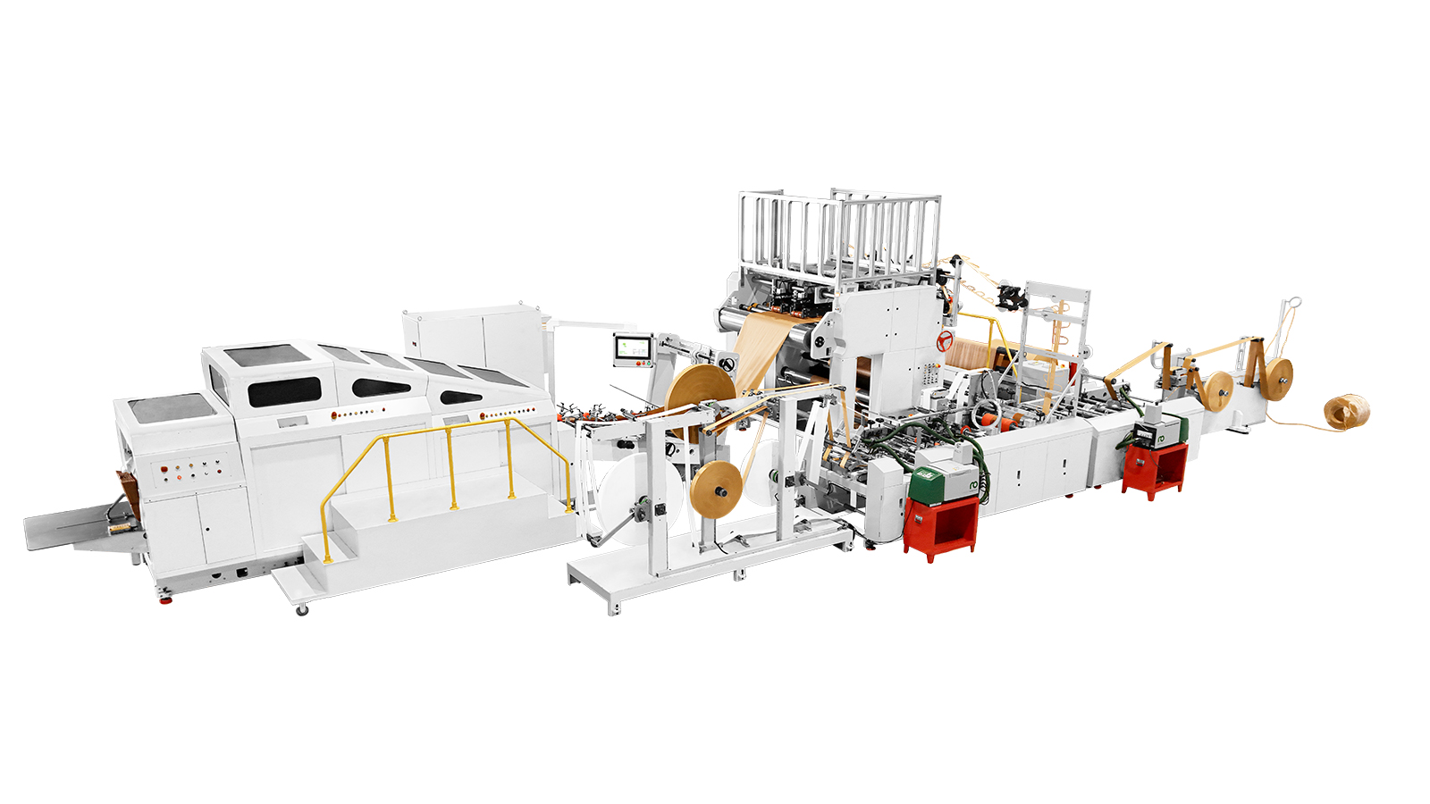 銳志機械RZFD-550NT全自動方底圓繩手提紙袋機：助力環保解決方案